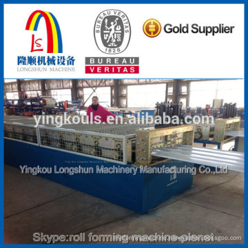 arch glazed tiles machine color steel roof tile machine LS-800-25